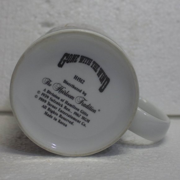 Gone With the Wind Scarlett Mug Heirloom Tradition H1512 Hamilton Gifts - Picture 3 of 5